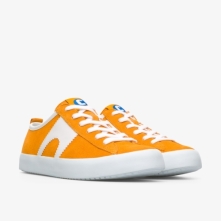 Camper Imar Sneakers Dame Orange / Hvide KUJGIE-361